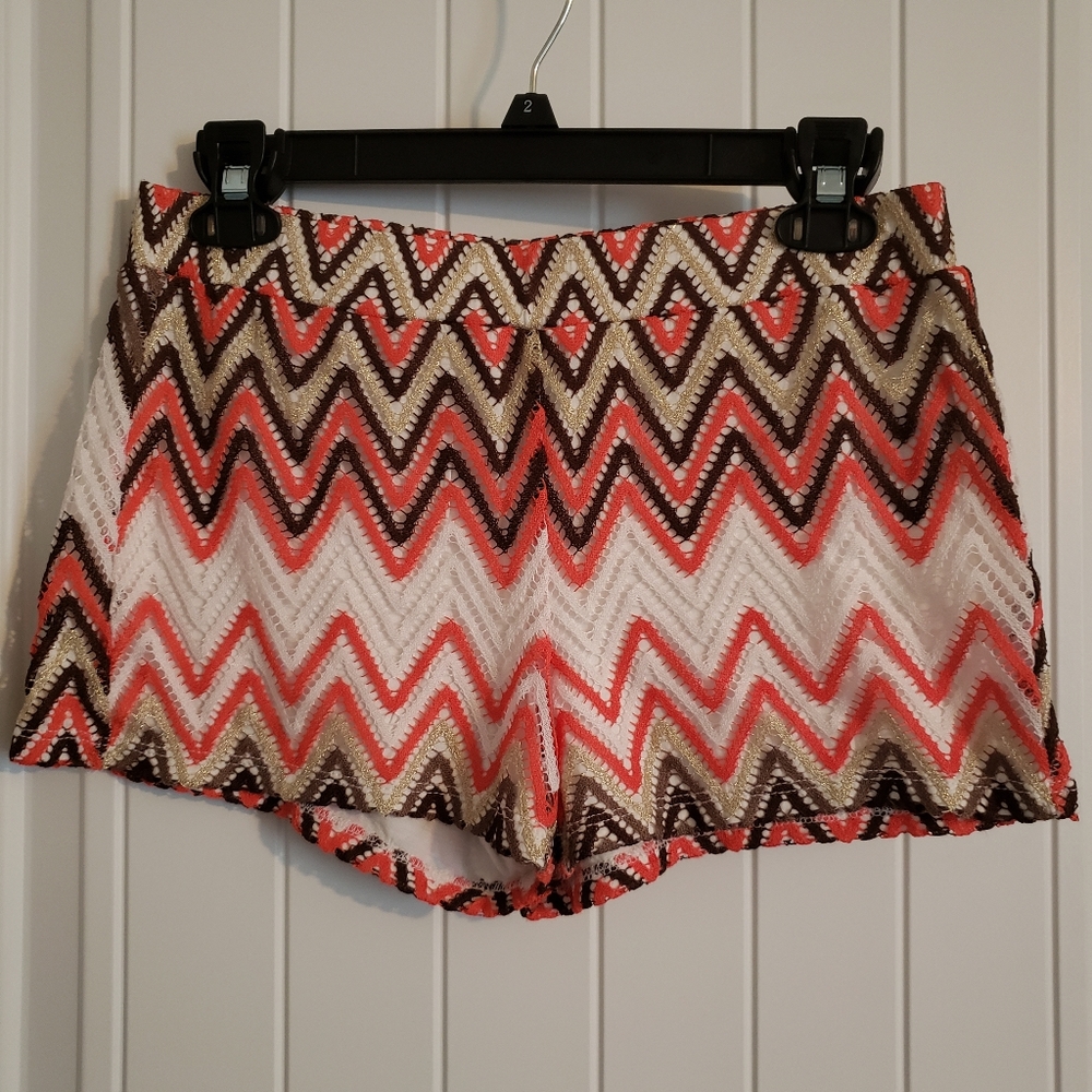 Crochet Style Shorts